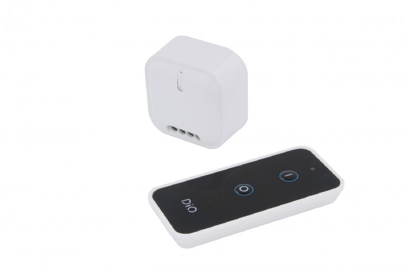 Kit volet électrique avec module et télécommande 1 canal - DiO 1.0 - Compatible Enki, contrôle centralisé et à distance_0