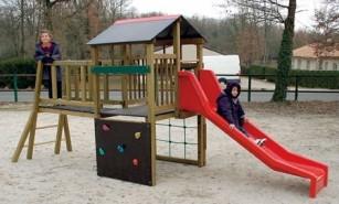 Structure pour aire de jeux - L'ensemble Gymino - Multijeux pour enfants de 2 à 7 ans - Fabrication française_0