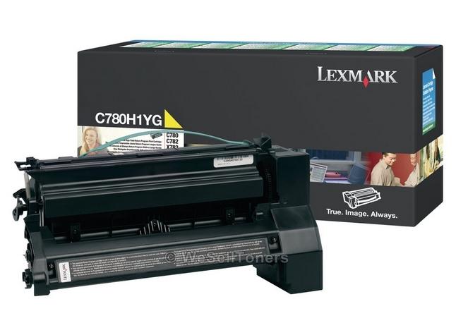 Lexmark C780H1YG Cartouche de toner Original Jaune 1 pièce(s)_0