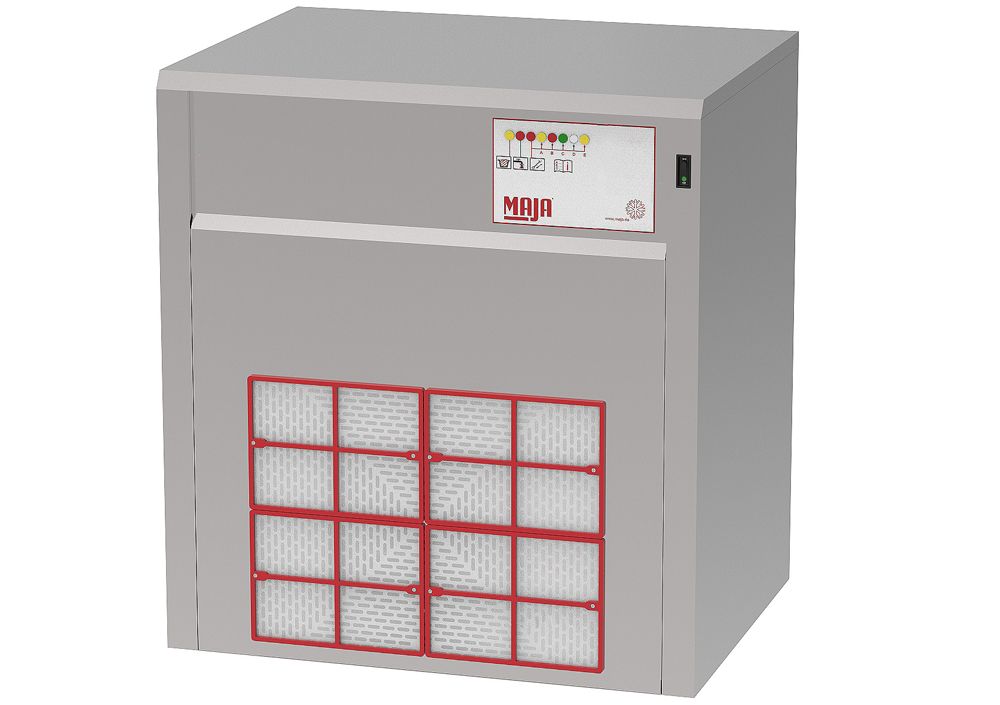 Machine à glace en grains/nuggets MAJA NAS 970 - 970 kg/24h (40 kg/1h) - sans groupe frigorifique_0