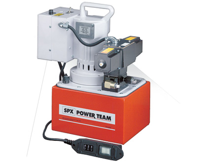Pompe hydraulique électrique PE55 - deux vitesses pour travaux lourds et béton précontraint_0