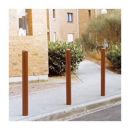 Potelet de carrefour - peint ou galvanisé pour sécuriser intersections et limiter stationnements_0