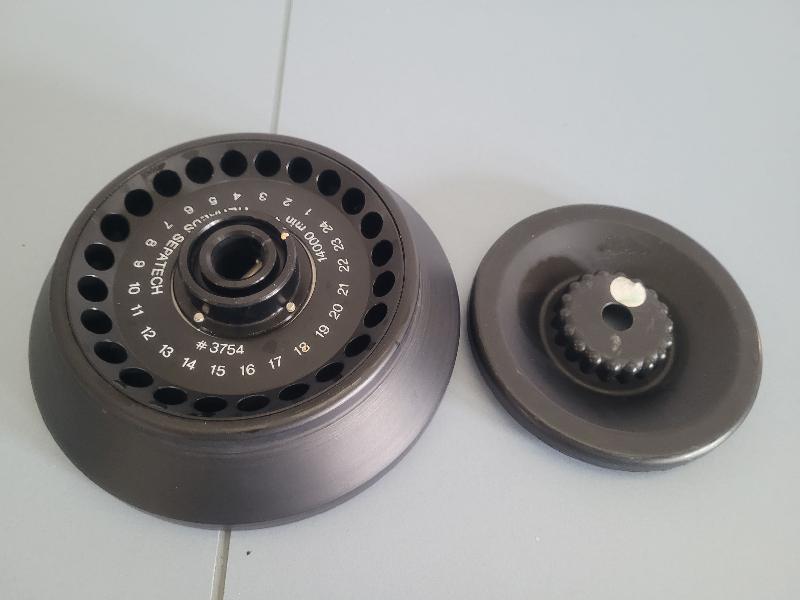 Rotor angulaire pour centrifugeuse Nr.3754 HERAEUS SEPATECH_0