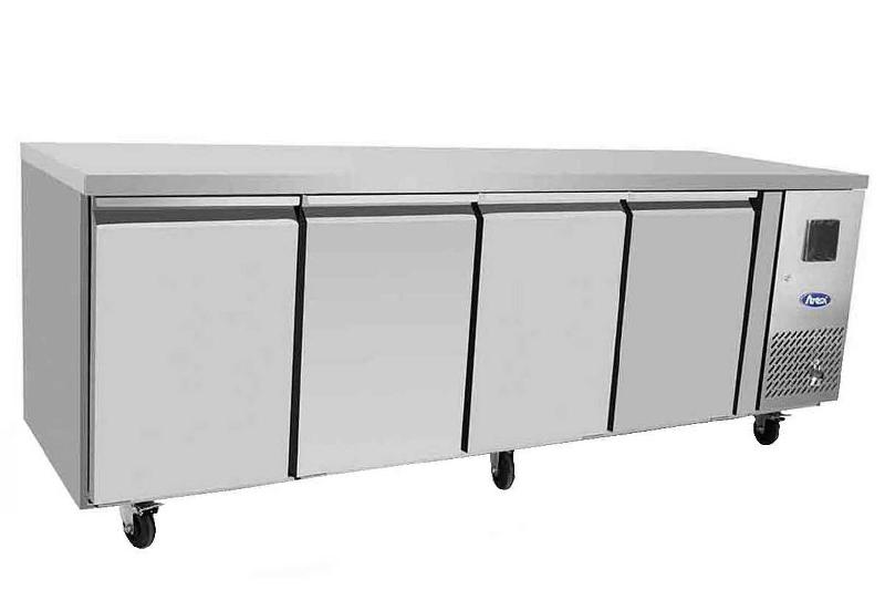 Table réfrigérée négative 4 portes sans dosseret 600mm - EPF3481GR_0