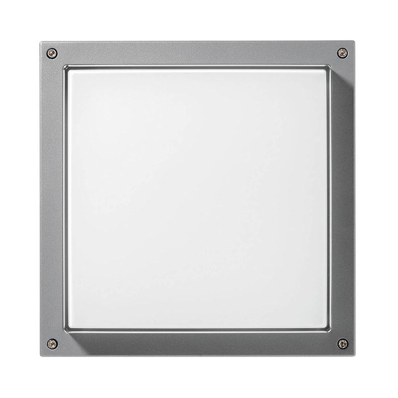 PERFORMANCE IN LIGHTING APPLIQUE BLIZ SQUARE 40, 3 000 K GRISE DIMMABLE
