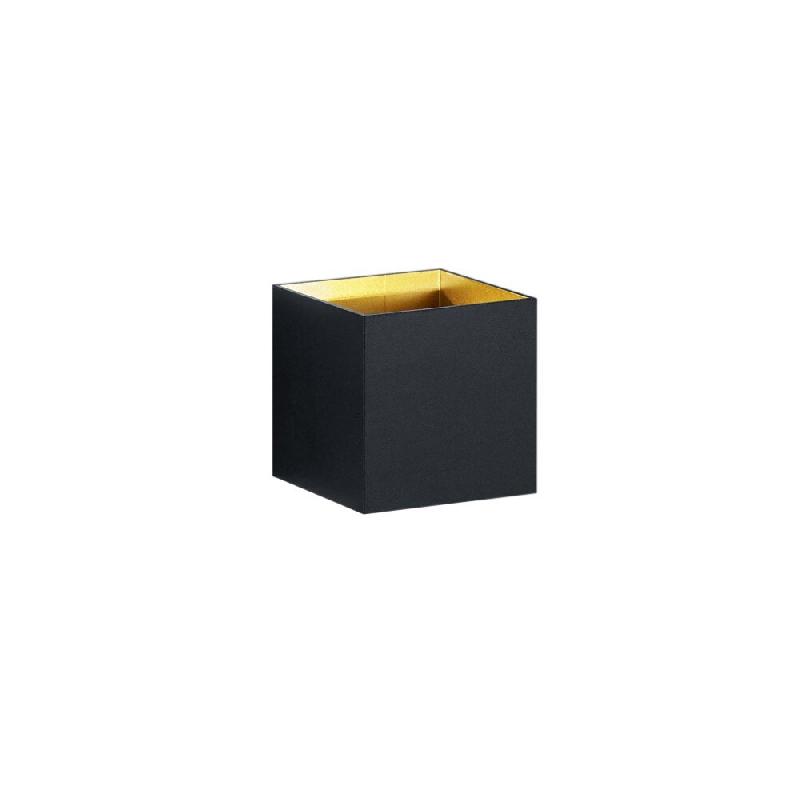 Applique Led  intérieure  éclairage haut/bas noir et or - Trio - Louis - noir aluminium 4017807371789_0