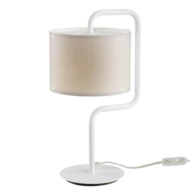 ARTEMPO ITALIA LAMPE DE TABLE MORFEO ABAT-JOUR PLASTIQUE CRÈME