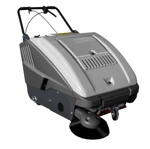 Balayeuse accompagnée CTM CSW 788 BT - 3700 m²/h - Réservoir 60 L - Balai central 710 mm_0