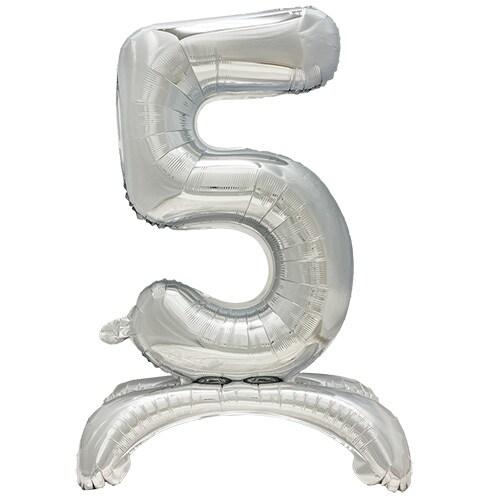 Ballon aluminium 73 cm argent 