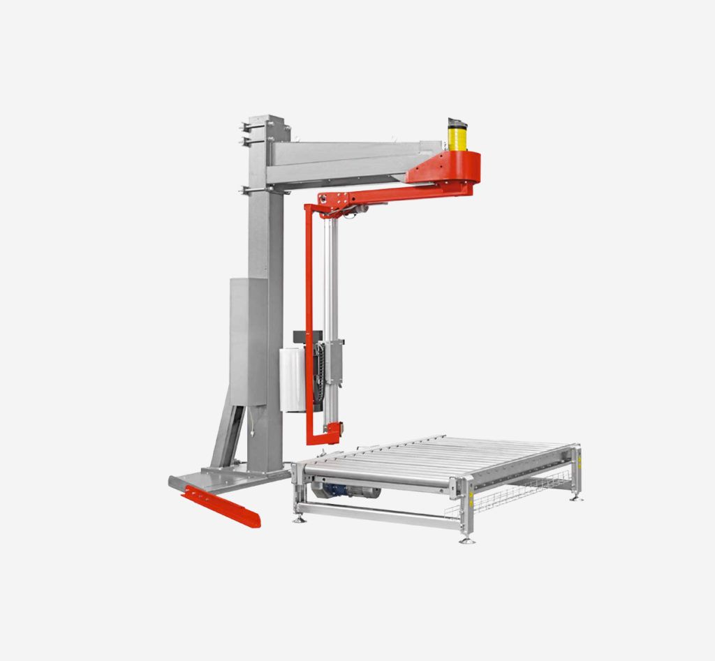 Banderoleuse à bras tournant - Boucard Emballages - 1,5 kW 6A - Automatique et semi-automatique_0