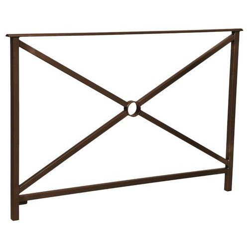 BARRIÈRE HÉRITAGE SIMPLE CROIX 1.50 M - MARRON 8017 - PROCITY