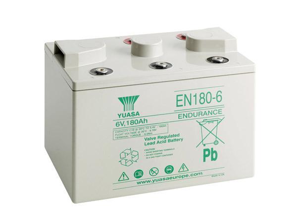 Batterie plomb AGM Yuasa EN180-6 - 6V - 181Ah - M8-F - Gamme EN (12 ans et +)_0