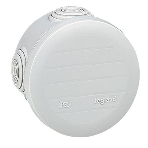 Boîte de dérivation plexo ronde gris d80mm - LEGRAND - 092002 - 420841_0