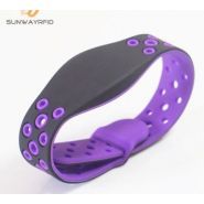 Bracelet RFID Sunway Smartech – silicone bicolore, nouvelle conception 2018, LF/HF/UHF, ajustable_0