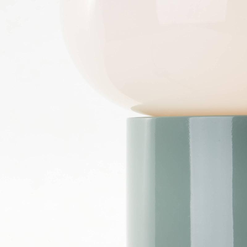 BRILLIANT LAMPE À POSER DAENY, VERRE, VERT