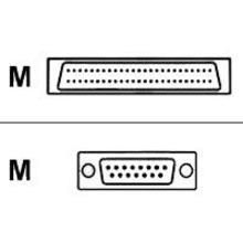 CÂBLE DTE X21MT, MALE TO SMART SERIAL, 1.5 MÈTRE POUR CISCO 800 SERIES.