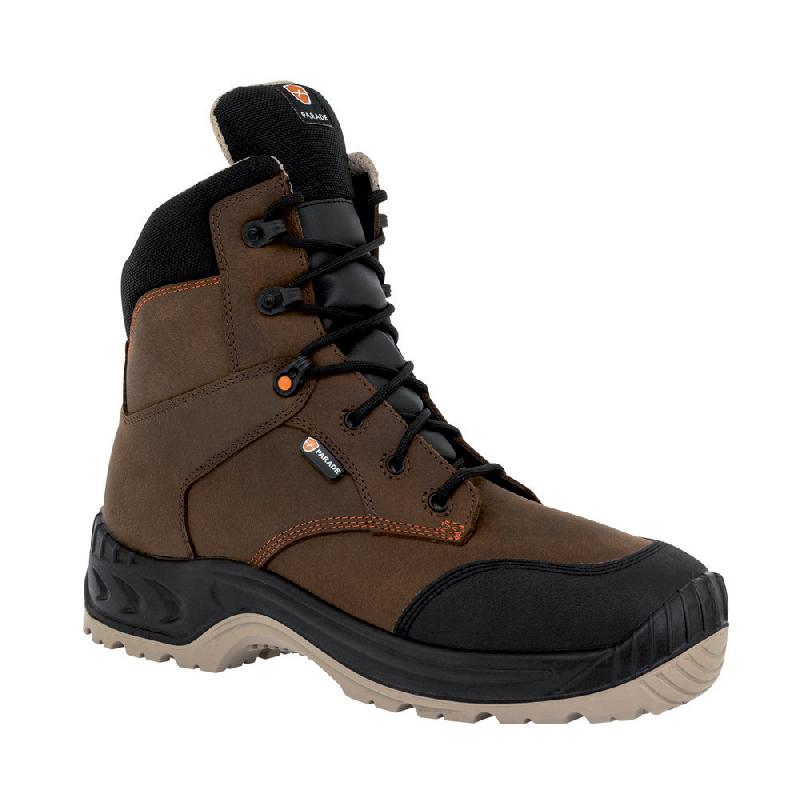 CHAUSSURES MIXTES NORMAN S3 PARADE, COLORIS COGNAC, POINTURE 47