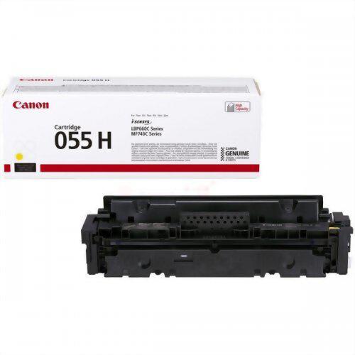 Canon Toner 055H Jaune - Référence 3017C002AA - Poids 0,90kg_0