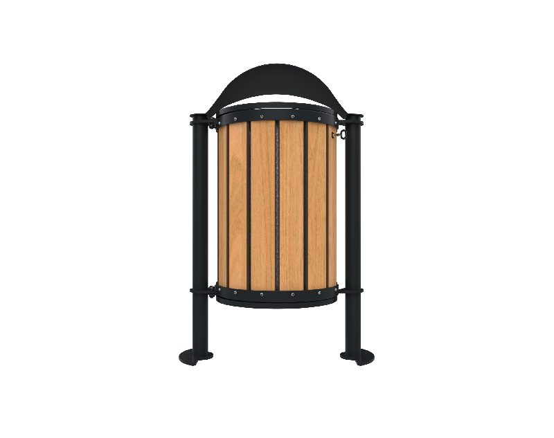 Corbeille Ronde - 60L en HPL - Urbéo_0