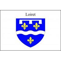 DRAPEAU LOIRET : DIMENSIONS - 50 X 75 CM