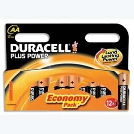 DURACELL BLISTER DE 12 PILES 2LR6 PLUS BLISTER D CLICK +CCR