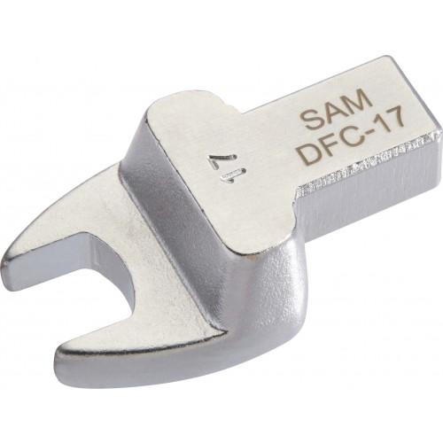 EMBOUT RECTANGULAIRE À FOURCHE DÉPORTÉE 14X18 MM - OUVERTURE 24 MM SAM OUTILLAGE