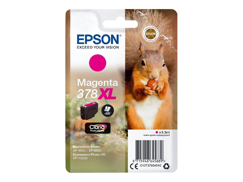 EPSON 378XL - XL - MAGENTA - ORIGINAL - CARTOUCHE D'ENCRE