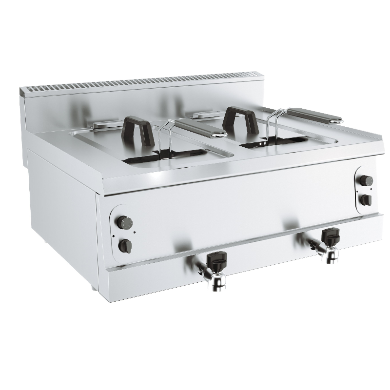 Friteuse double gaz 2 x 8 L - 12 kW - Référence MCF.K/G6F200G_0