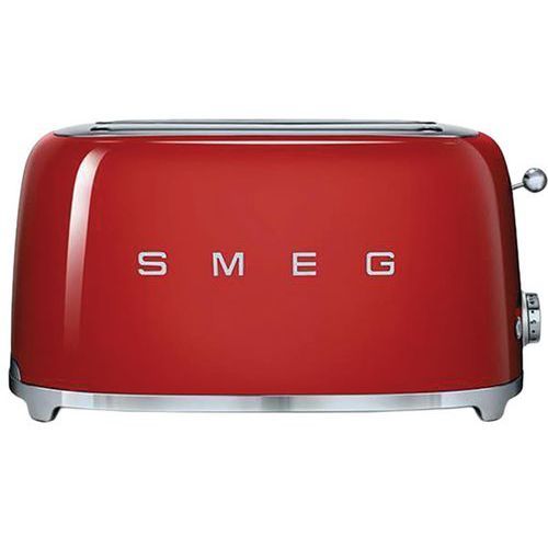 GRILLE-PAIN MULTI-FENTE SMEG 4 TRANCHES ROUGE - TSF02RDEU - SMEG