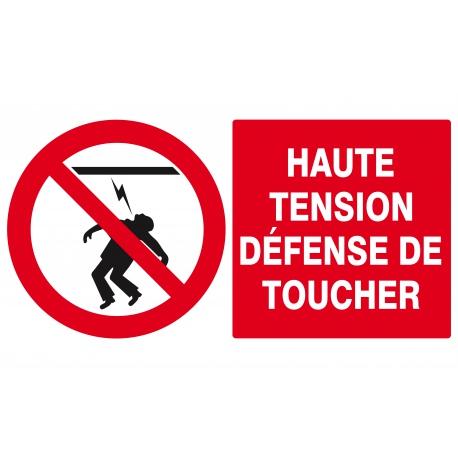 Haute tension defense de toucher 330x200mm TALIAPLAST | 621227_0
