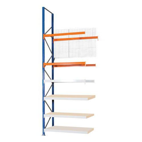 KIT SUIVANT+GRILLE ANTICHUTE HYBRID 4500X2700X750 NIV 4+2 - MANORGA