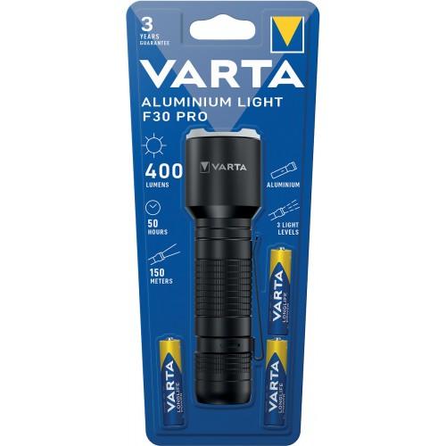 LAMPE TORCHE VARTA ALUMINIUM LIGHT F30 PRO - 150 M - 400 LM VARTA