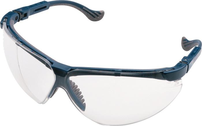 Lunettes de protection XC EN 166-1FT branches bleues, verres transparents polycarbonate HONEYWELL_0