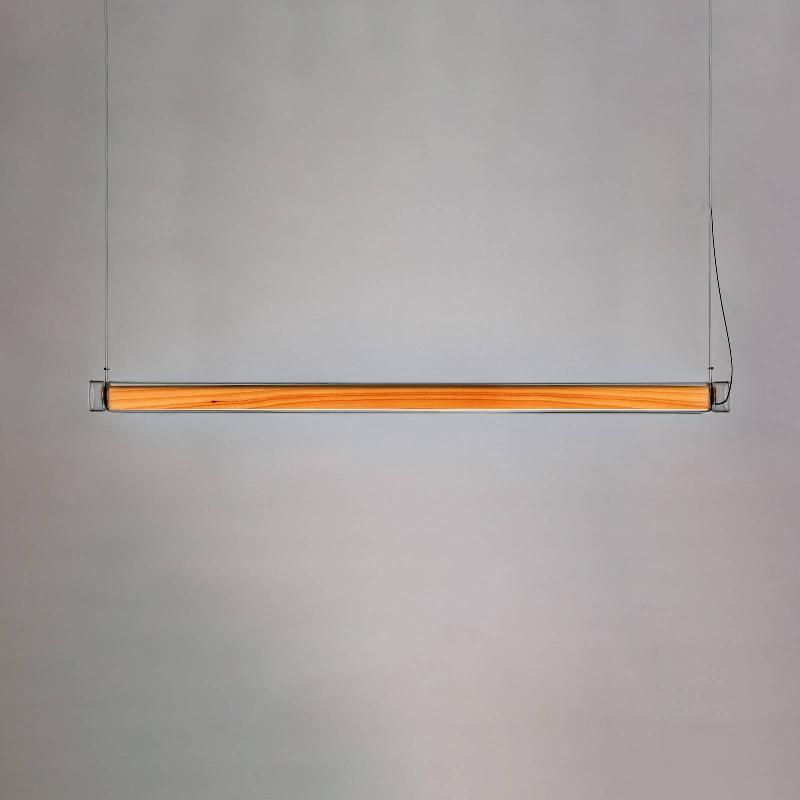LZF LAMPS LZF ESTELA SH SUSPENSION LED 120 CM, HÊTRE NATUREL