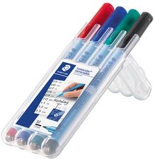 MARQUEUR CORRECTABLE 305M LUMOCOLOR, ÉTUI DE 4 - LOT DE 2