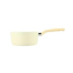 Menastyl - Casserole 18cm Colorama Creme - En Aluminium - Revetement Antiadhesif En Ceramique - 3256391017821_0
