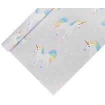NAPPE À MOTIF 'LICORNE', LAQUÉ, EN PAPIER - LOT DE 3