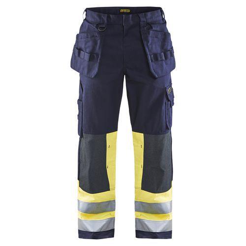 PANTALON DE TRAVAIL ARTISAN MULTINORMES FLUORESCENT TAILLE 44 - BLAKLADER