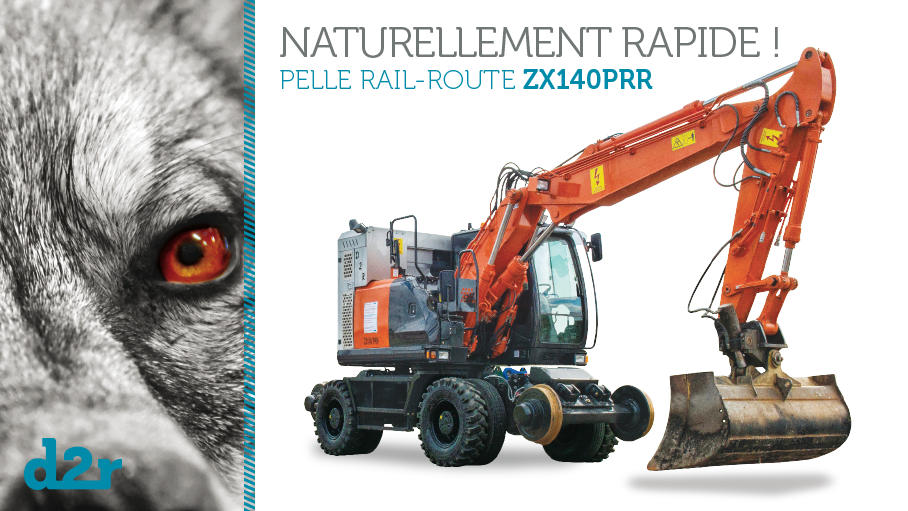Pelleteuse 20t - d2r zx140 prr - nouvelle génération, polyvalente et productive_0