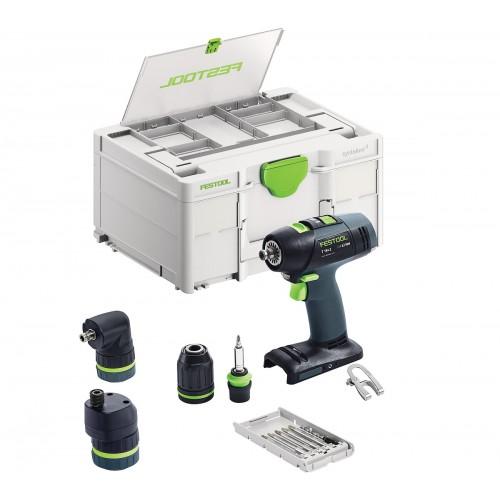 PERCEUSE-VISSEUSE SANS FIL 18V - T18+3 BASIC-SET SOLO FESTOOL