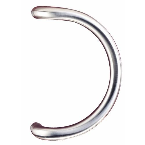 POIGNÉE DE PORTE BATTANTE COUDÉE - INOX - ENTRAXE 300 MM - STG 15 NORMBAU