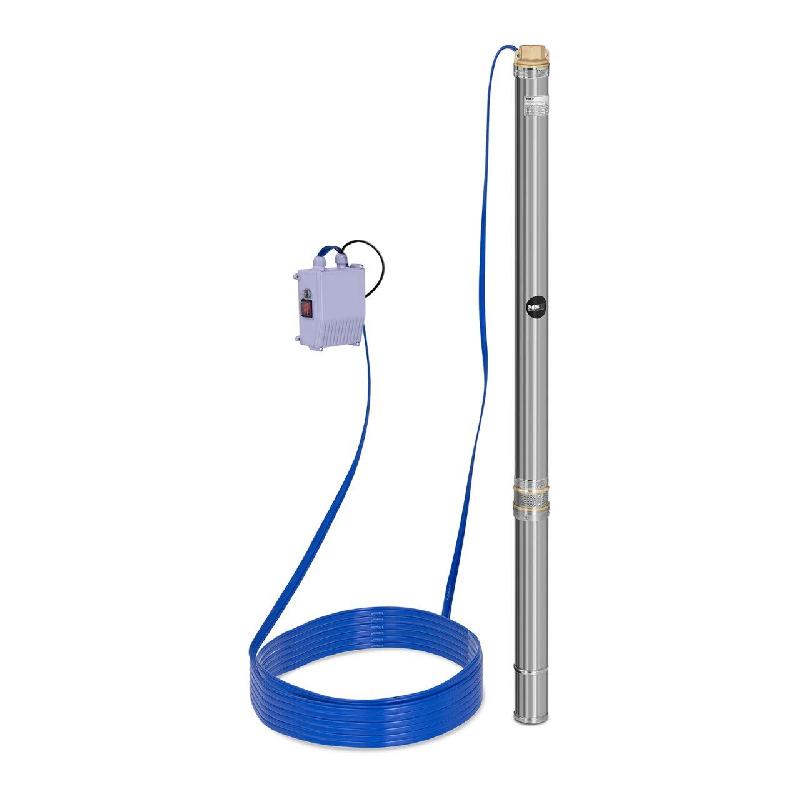 Pompe immergée - Pompe de puits submersible - Refoulement 3 800 L/h - 750 Watts - Acier inoxydable - 14_0002967_0
