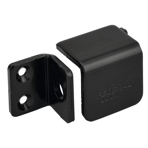 PORTE CADENAS POUR PORTE COULISSANTE - 50 X 38 X 46 MM - ACIER CÉMENTÉ - DROITE FTH THIRARD