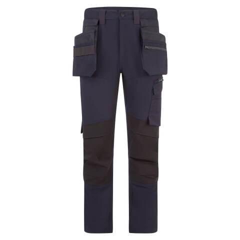 PORTWEST DX456 PANTALON DE TRAVAIL STRETCH DX4 HOLSTERS AMOVIBLE MARINE - TAILLE 40 - STANDARD