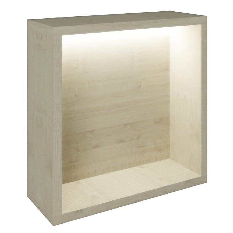 Présentoir Cage érable avec LED 38,4x14,5x38,4cm_0