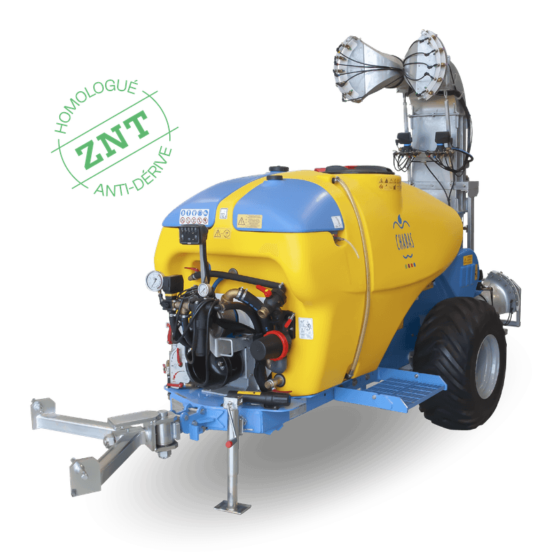 Pulvérisateur pour arboriculture - Cuve polyéthylène 1000L / 1500L / 2000L - TURBO 2_0