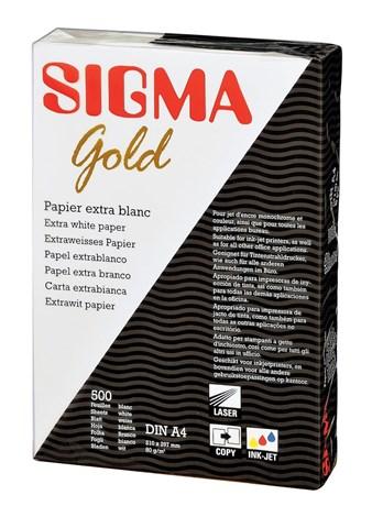 RAMETTE PAPIER A4 80G SIGMA GOLD (VENDU PAR 5)