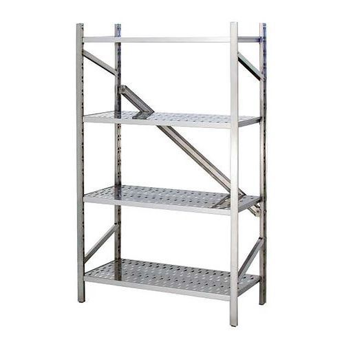 RAYONNAGE INOX DEPART P.600XL.850 - AJOURÉ - ACTIWORK