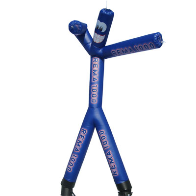 Sky dancer publicitaire 2 jambes en toile polyester - Hauteur 6 m - Fabrication européenne - Avec impression incluse_0