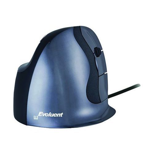 SOURIS VERTICALE DROITIER ERGONOMIQUE USB EVOLUENT D - EVOLUENT